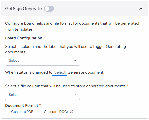 generate docuemnt automatically