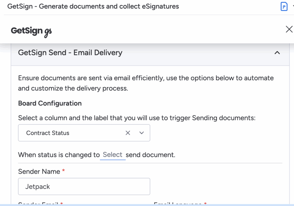 How to send sales contracts for signature on monday.com? 4 Screenshot 2025 06 26 at 12.12.55