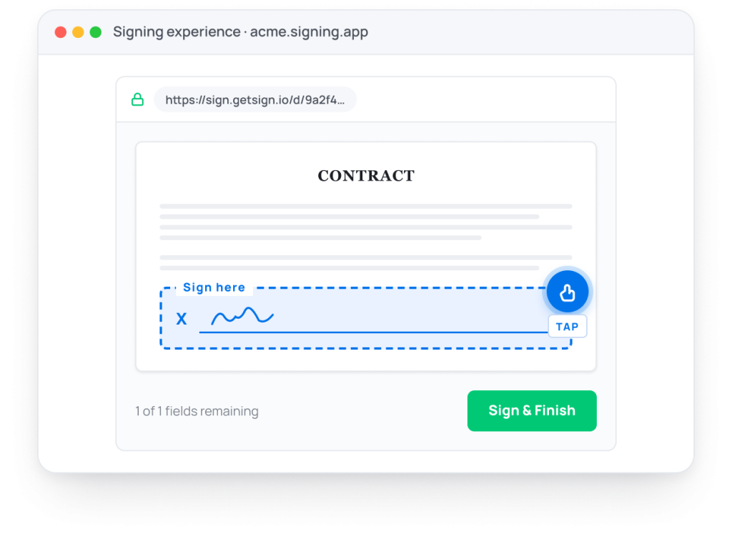 GetSign signing experience [signed]