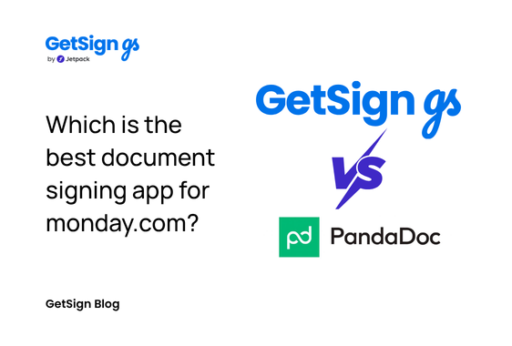 GetSign vs PandaDoc: Which is the best document signing app for monday.com?