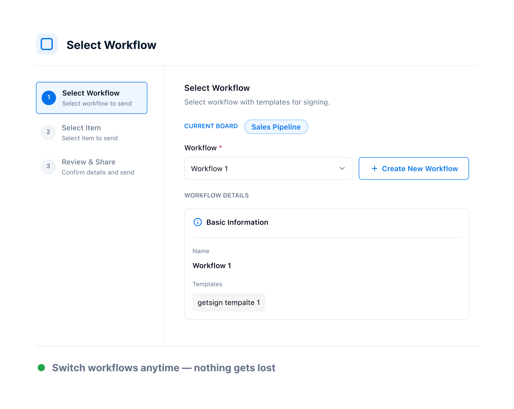 Choose the right workflow